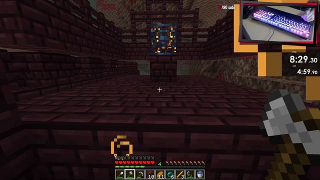 [PB] Minecraft 1.16.1 Random Seed Speedrun [16:12] смотреть онлайн