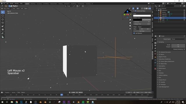 Adding Dust or Bugs to a Sunbeam in blender смотреть онлайн