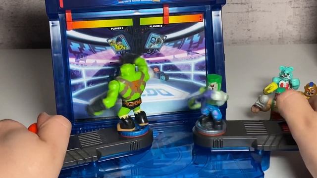 ЗЕЛЁНЫЙ ГИГАНТ УЖЕ НА ОБЗОРЕ ОТ АКЕДО / ТУРБО КНОПКА / Akedo Arcade Warriors