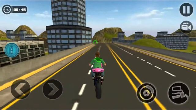MotorBike Stunt Rider 3D,MotorBike Roof Top Stunts,Android Gameplay #2