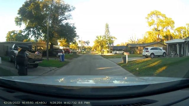 New Port Richey, Florida Drive Through. смотреть онлайн
