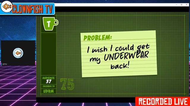 JACKBOX LIVE Gaming with the Clownfish TV Family! смотреть онлайн