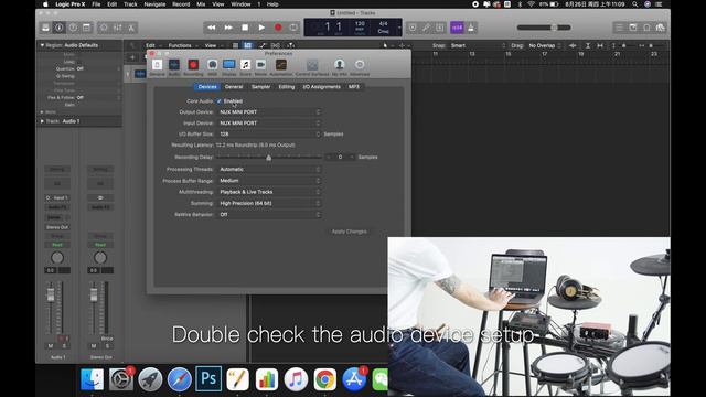 How to record your drum track with DM-210 and computer смотреть онлайн