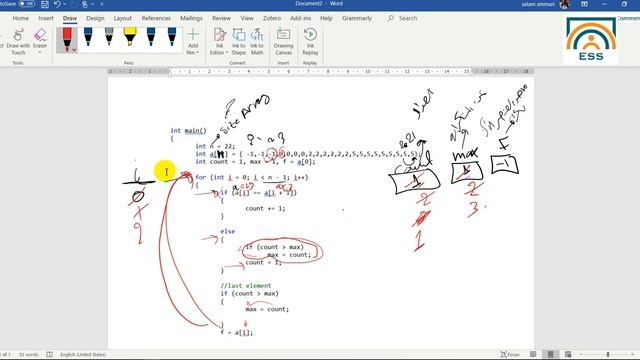 Question2 - find the most frequent element in array смотреть онлайн