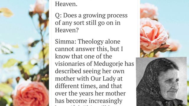 Purgatory Mystic Maria Simma: “There are levels of Heaven”