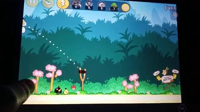 Angry Birds (Version 6.2.0) on my iPad 4th Generation (iOS 8.4.1) Gameplay