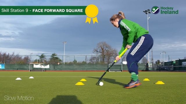Hockey Skills | Skill Station 9 Face Forward Square смотреть онлайн