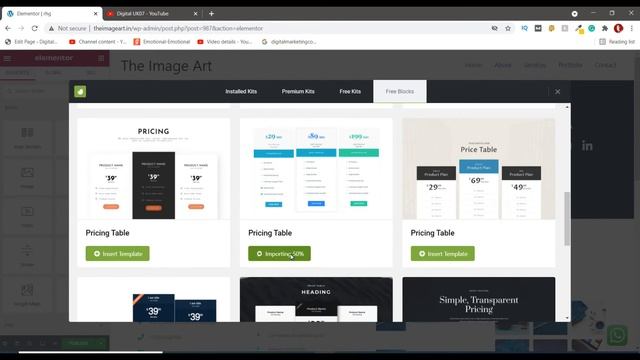 How to add pricing table in wordpress and Create Pricing Table in wordpress website For Free смотреть онлайн