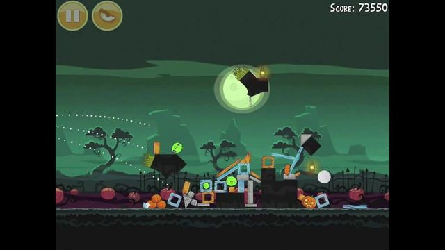 Angry Birds Seasons Ham'o'ween 1-9 Halloween 2012 Hamoween Walkthrough 3 Star смотреть онлайн