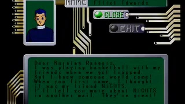 Burning Rangers (Sega Saturn) - E-Mail - Elliot Edwards смотреть онлайн