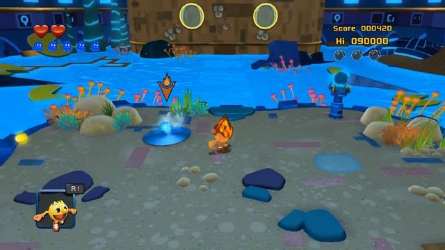 Pac-Man and the Ghostly Adventures 2 Walkthrough - Gameplay Part 7 - Paclantis: Firerock Cavern смотреть онлайн