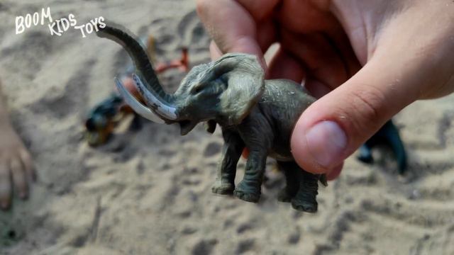 Dinosaurs and аnimals for kids !!! 🦕 | Boom Kids Toys смотреть онлайн