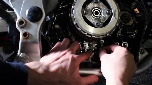 Honda Transalp '89 - Catena Pompa Olio Lenta