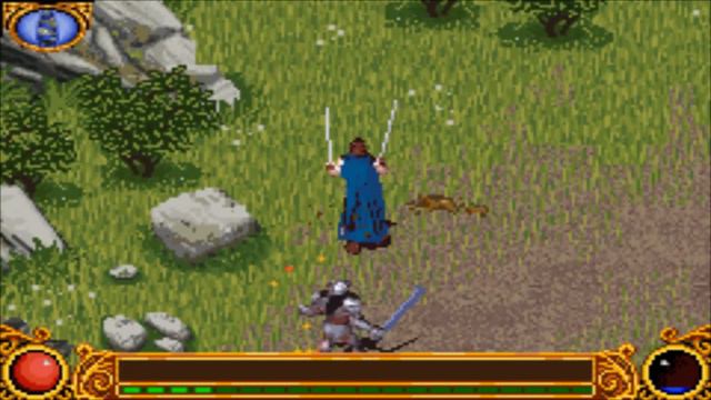 The Lord Of The Rings: The Two Towers (GBA) Aragon Longplay