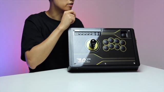 HORI RAP N Unbox Review - THE NOIR Stick PS3/PS4 смотреть онлайн