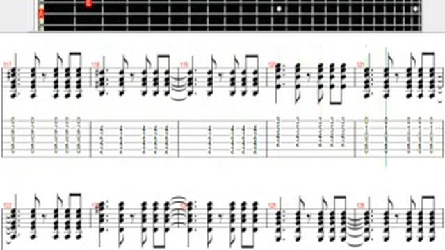 Paco De Lucia - Rio Ancho (Rumba), Gutar 2. GP Tab