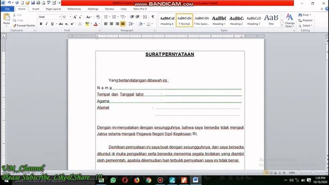 Cara Mengubah PDF ke Ms. Word, Excel, Power Point & Gambar Dengan Nitro PDF Pro 9 смотреть онлайн