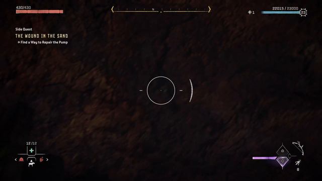 Horizon Forbidden West Side Quest Guide : How To Repair The Pump - The Wound In The Sand