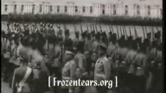Марш Лейб-Гвардии Преображенского полка + отрывок кинохроники Е.И.В. Государь Император Николай II смотреть онлайн