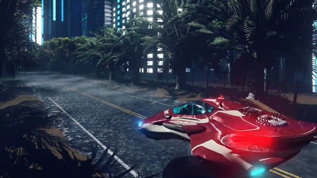 Futuristic Cityscape: Cyberpunk Background ~ Screensaver (Relaxing Music) смотреть онлайн