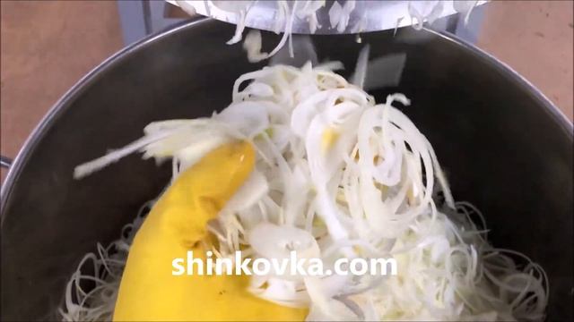 Шинковка Ш-40 для нарезки лука кольцами 1000 кг в час смотреть онлайн
