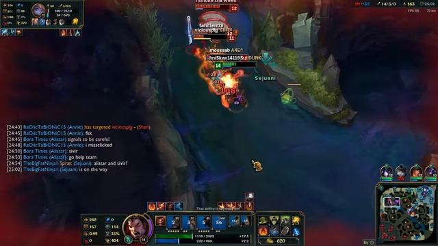 The joy of smurfing Darius 1v4 QuadraKill смотреть онлайн