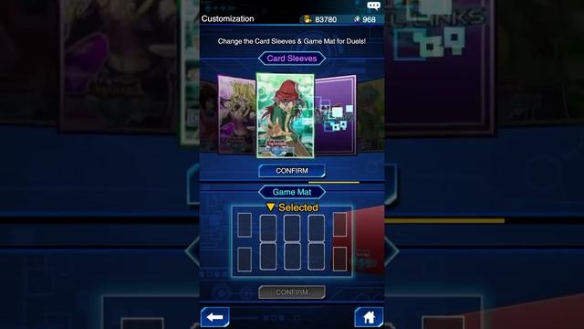 Yugioh Duel Links - How to Change Card Sleeves and Game Mat смотреть онлайн