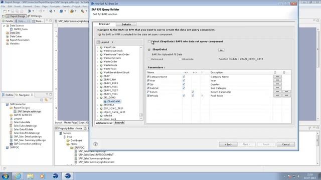 SAP Connectors in BIRT смотреть онлайн
