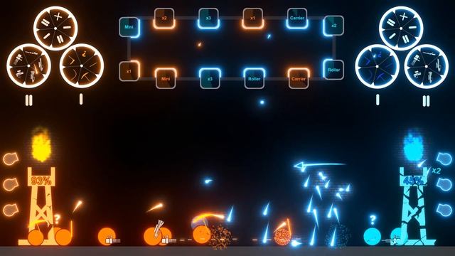 Marbles Tower War 2 [16 WEAPONS] | Marbles Neon Battle смотреть онлайн