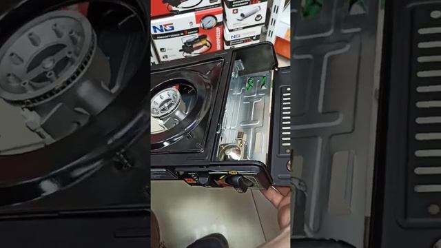 Газовая плитка для туристов не дорого. В Галамарте по акции походная портативная плитка. #Shorts смотреть онлайн