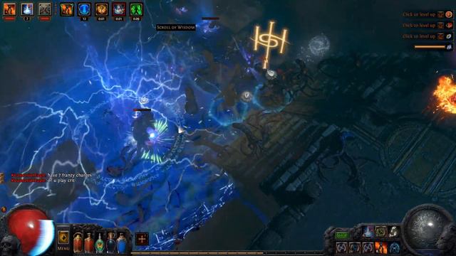 Path of Exile - Storm call Hierophant tri-curse смотреть онлайн