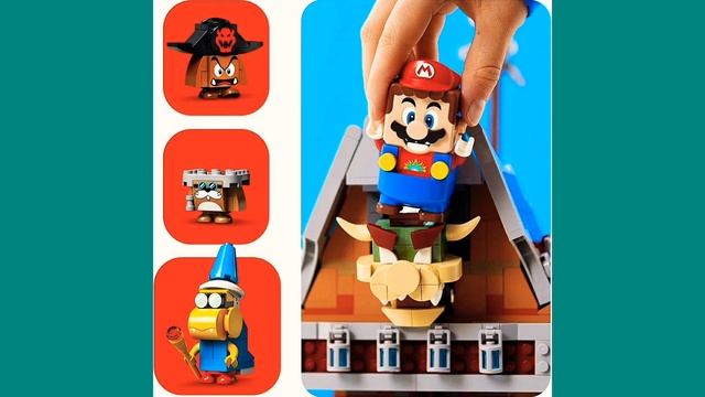 Новинки Lego SUPER MARIO, TECHNIC, adidas (2021). смотреть онлайн