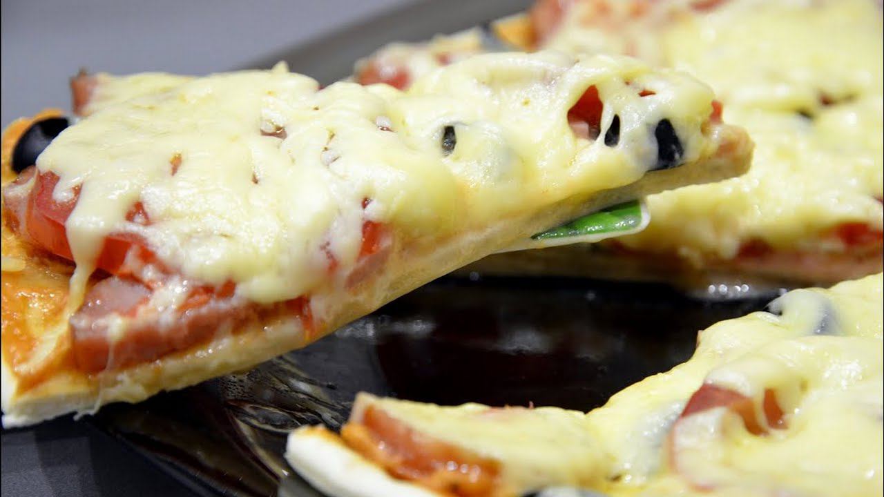 Быстрая пицца в микроволновке. смотреть онлайн