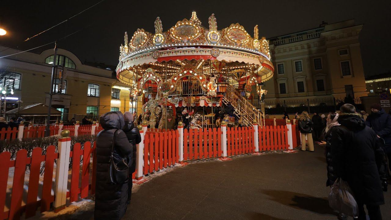 Рождественская ярмарка. Санкт-Петербург 29.12.2022 г. смотреть онлайн