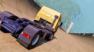 Эпические прыжки на скоростном автомобиле #219 – BeamNG Drive