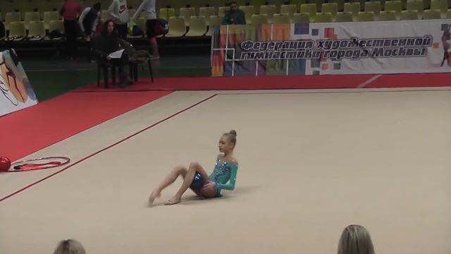 17.01.2016 Финалы отдельные виды. Лиза Пичужкина мяч смотреть онлайн