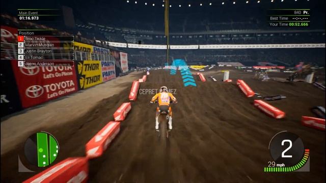 Monster Energy Supercross The Official Video Game 2 Gameplay смотреть онлайн