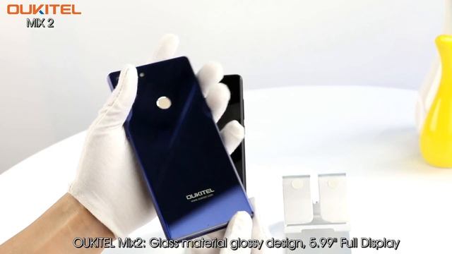Xiaomi mix2 VS OUKITEL Mix 2 design details смотреть онлайн