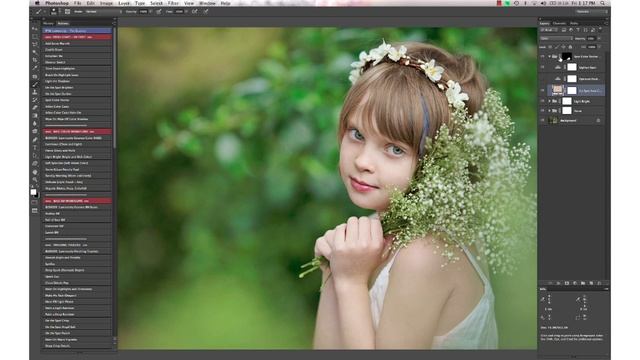 Photoshop Luminosity Actions - Creating a Colorful, Matte Look by Paint the Moon смотреть онлайн