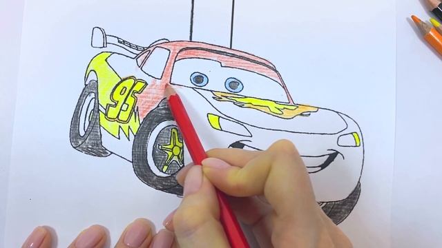 Молния Маквин раскраска. Скрепыши раскраска. Раскраска тачки Маквин #скрепыши #раскраска #тачки смотреть онлайн