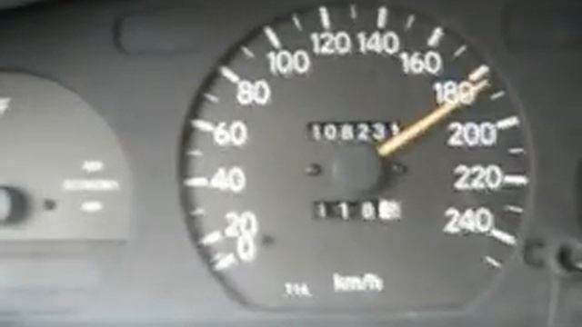 Toyota Carina E + 4A-GE Blacktop, 0 - 180 km/h смотреть онлайн