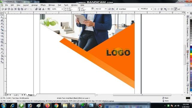 12 Bi-Fold brochure design | Two Fold Brochure Design in Corel Draw for Beginners смотреть онлайн