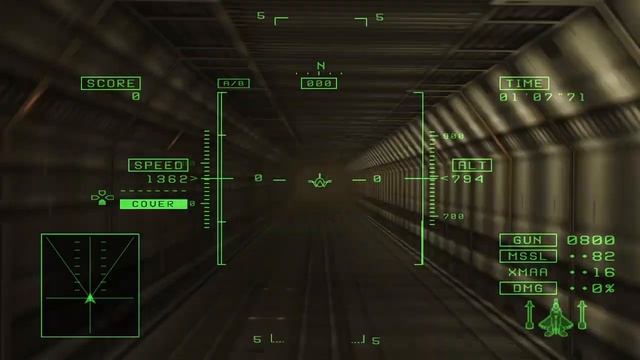 Ace combat 5 Tunnel run Full speed смотреть онлайн