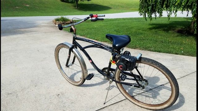 Weed Eater Bike Made Simple- 27cc Motorbike Done on the Cheap смотреть онлайн
