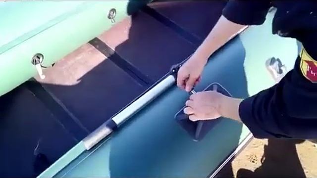 Лодка МУССОН 2800 и мотор КАРВЕР 3.8 - обзор