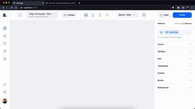 Website Builder Part 4 - Right Menu | React + Tailwind смотреть онлайн