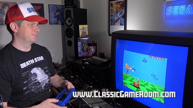 Classic Game Room - SPACE HARRIER review for Sega Game Gear смотреть онлайн
