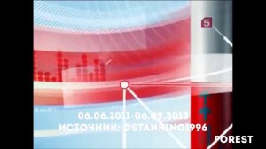 Эволюция заставок утренней передачи «Утро на 5»