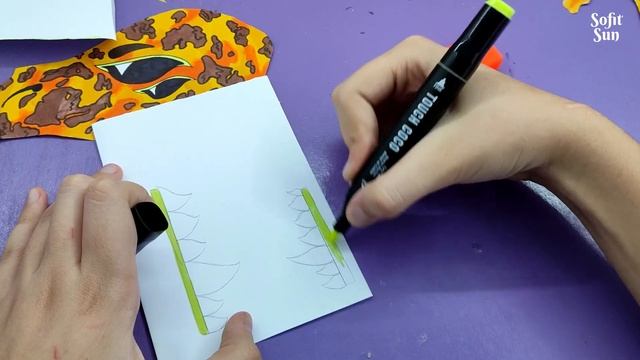 ВУЛКАНИЧЕСКИЙ ДРАКОН из бумаги на руку. Как сделать такого дракона? /#SofitSun смотреть онлайн