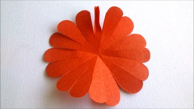 Aster Flower from Paper - Aster Flower DIY смотреть онлайн